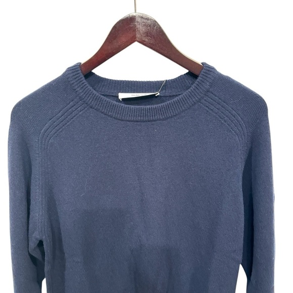 THAKOON Women's Navy Blue Midnight Wool Sweater Dress Size M - Picture 4 of 11